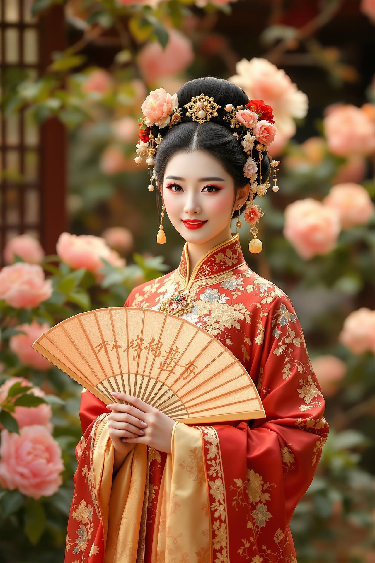 唐风仕女 - 唐婉儿 - 汉服风格唯美写真 - 私房俱乐部推荐