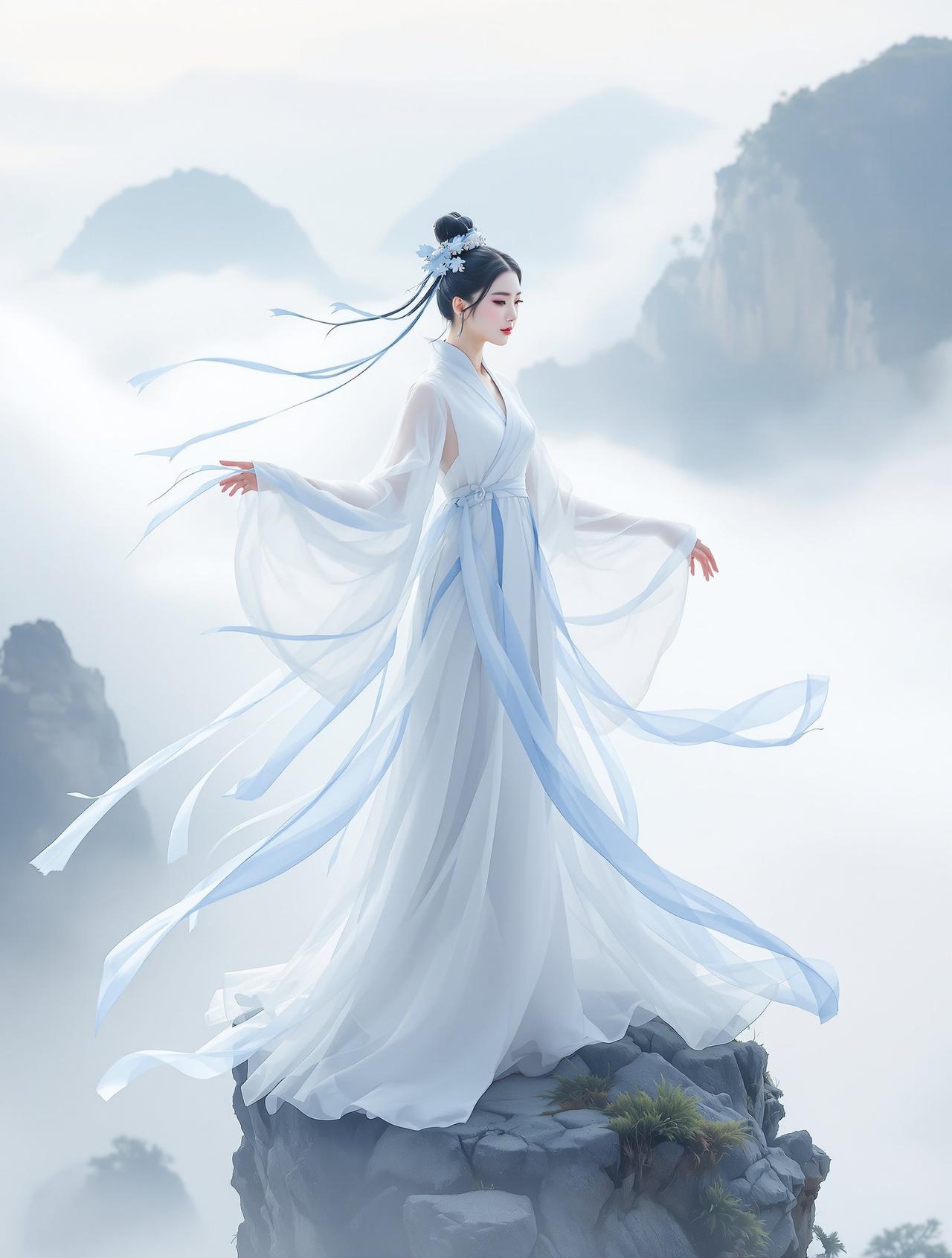 仙气飘飘 - 云仙儿 - 汉服风格唯美写真 - 私房俱乐部推荐