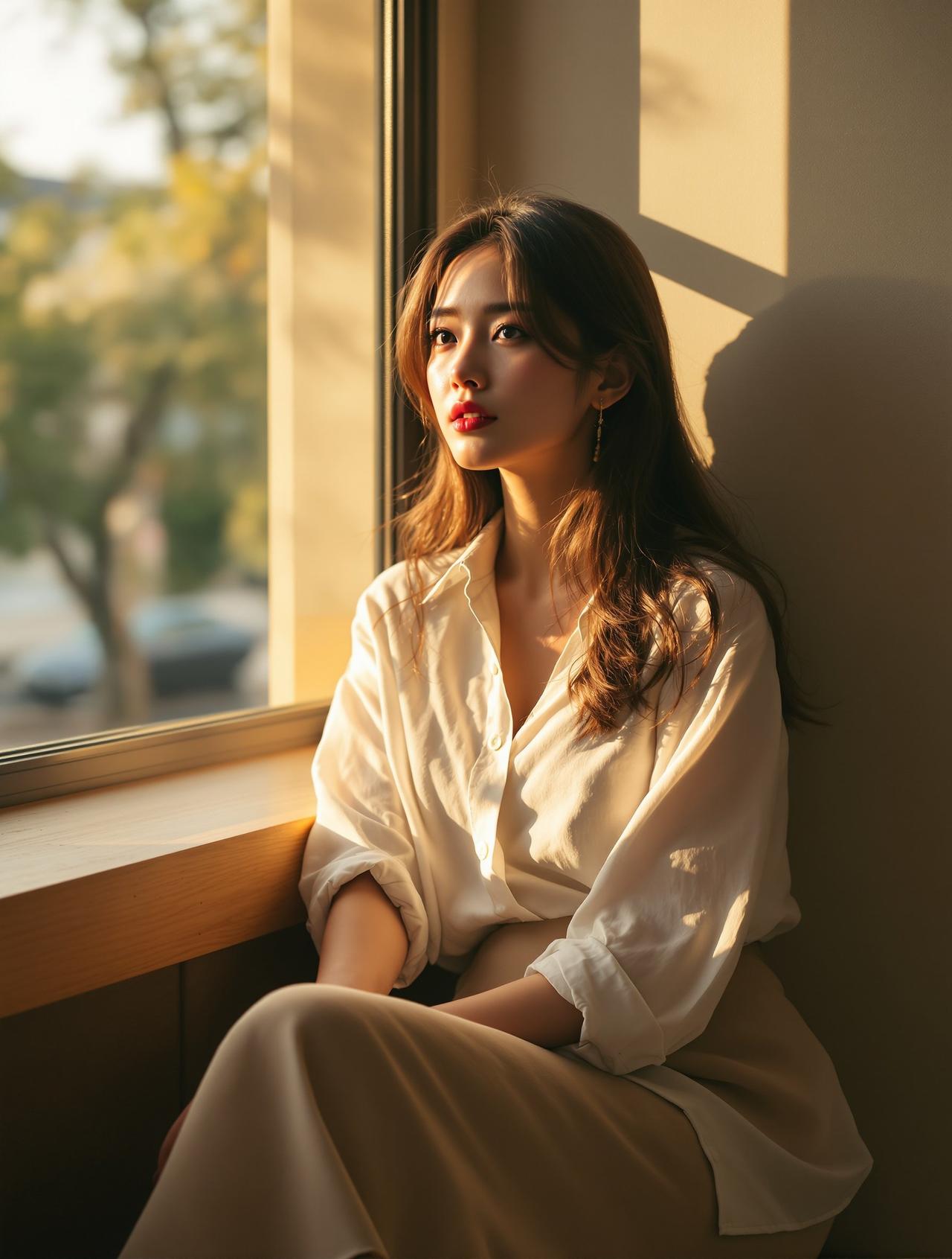 午后阳光下的温柔 - 林晓晴 - INS风风格唯美写真 - 私房俱乐部